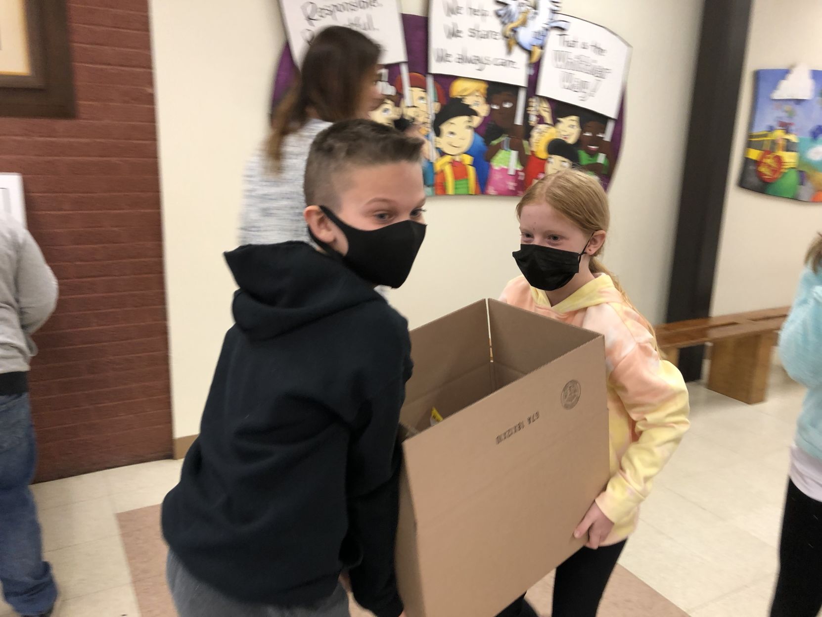 Whittier Elementary Thanksgiving Food Drive